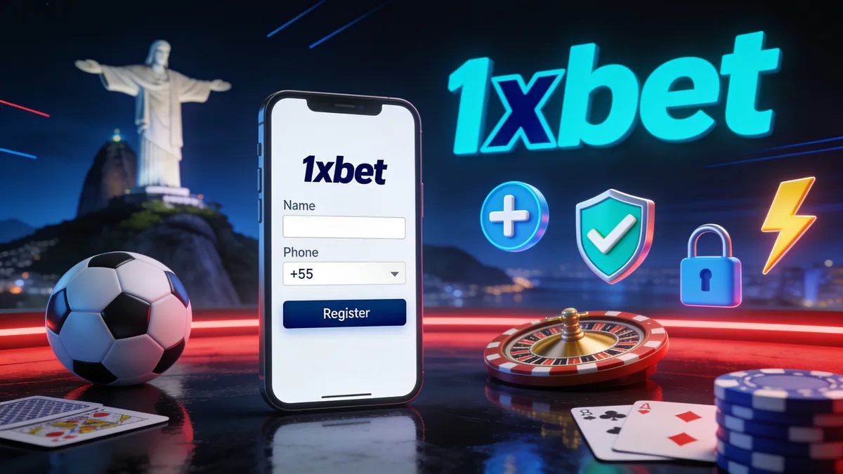 1xbet no Brasil — Como se Cadastrar e Fazer Login na 1xBet